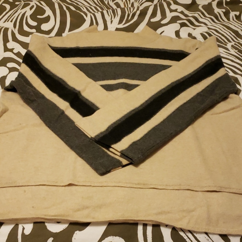 Mock turtle, cropped sweater